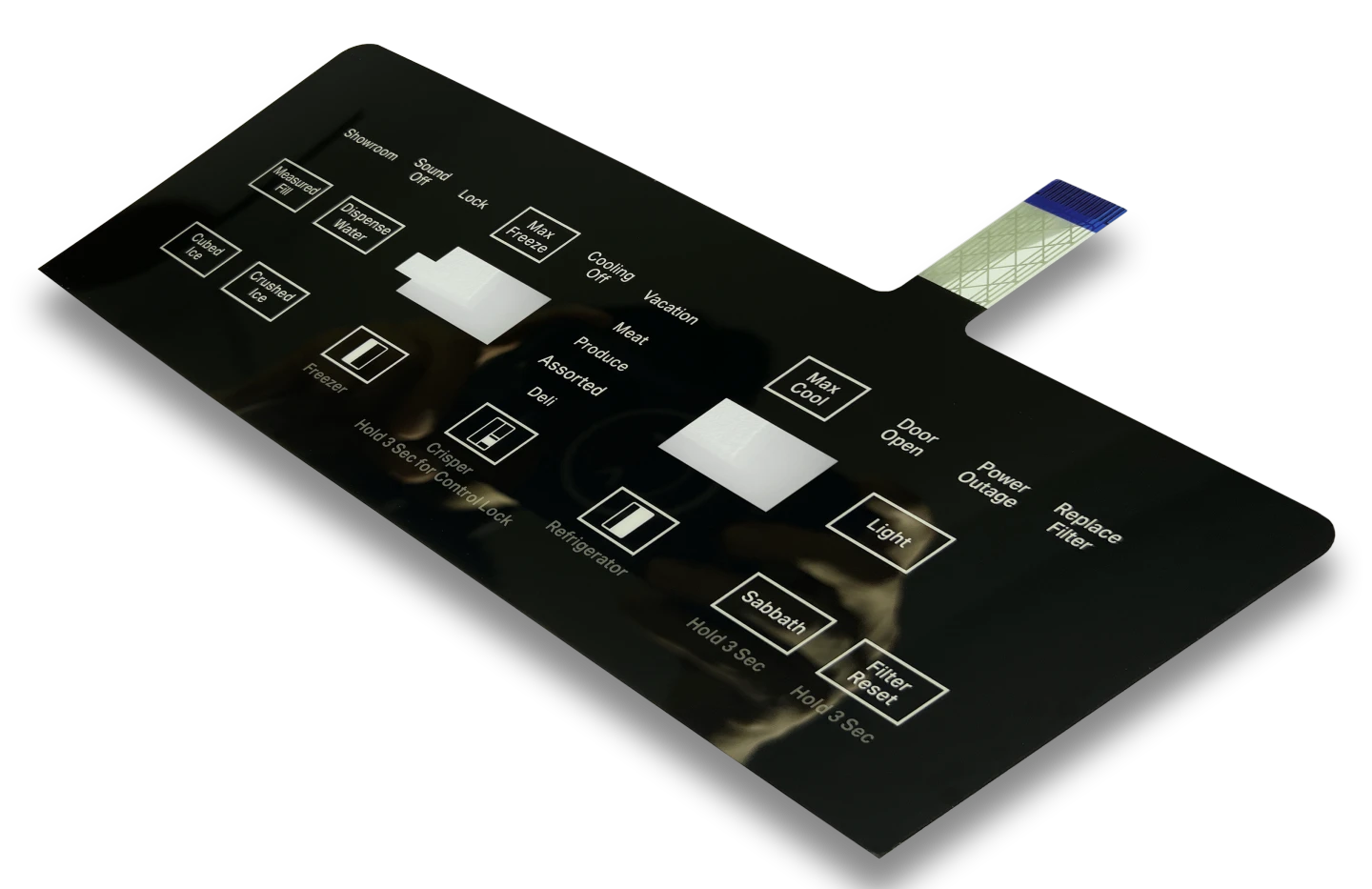 Capacitive Touch Membrane Switch Prototyping & Manufacturer
