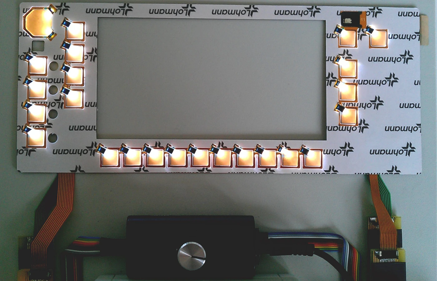 LGF Backlight Backlit Membrane Switch Testing