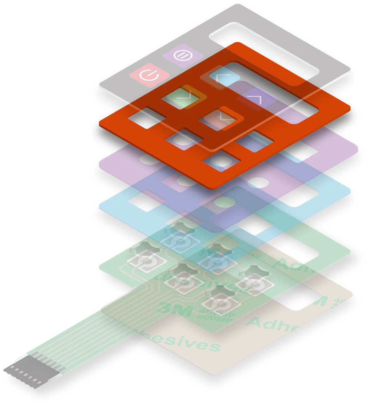 MEMBRANE SWITCH-WeGlow