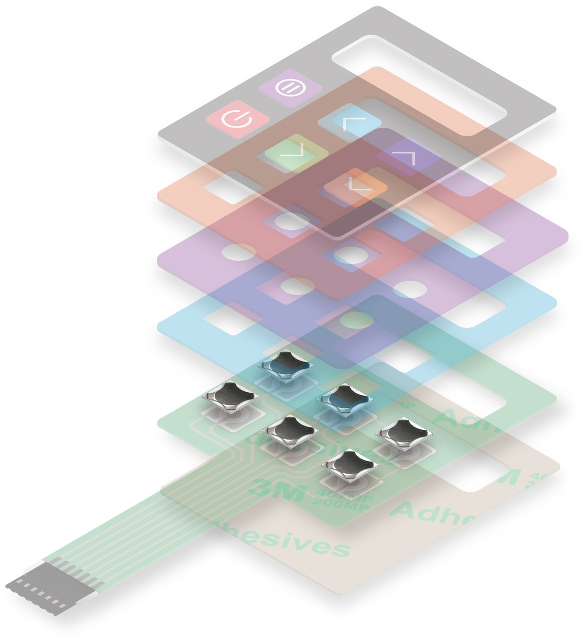 MEMBRANE SWITCH-WeGlow