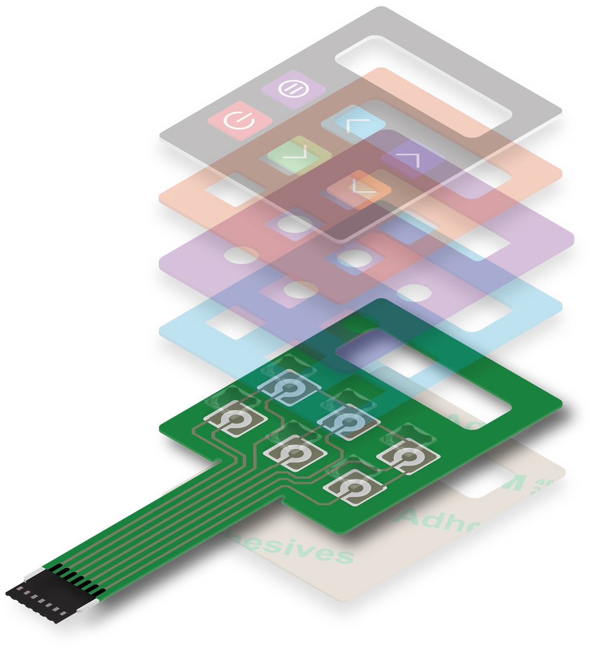 MEMBRANE SWITCH-WeGlow